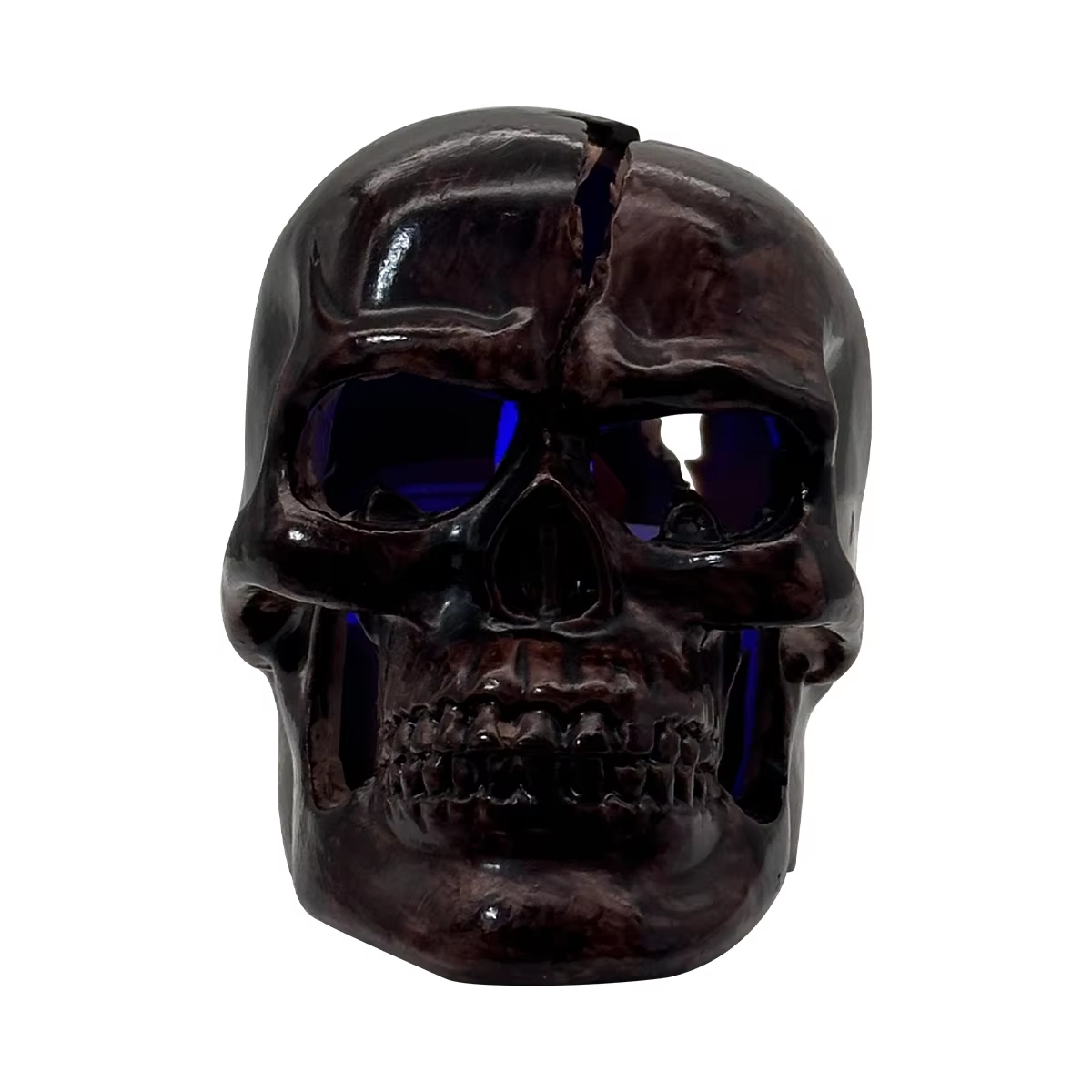 These skull lamps blend eerie skull motifs with a warm, flickering glow, creating a captivating and unique visual experience that’s perfect for spooky decor.